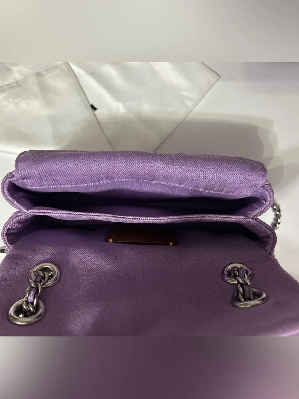 ⭐️Coach Quilted Pillow Tabby 20 Purple⭐️